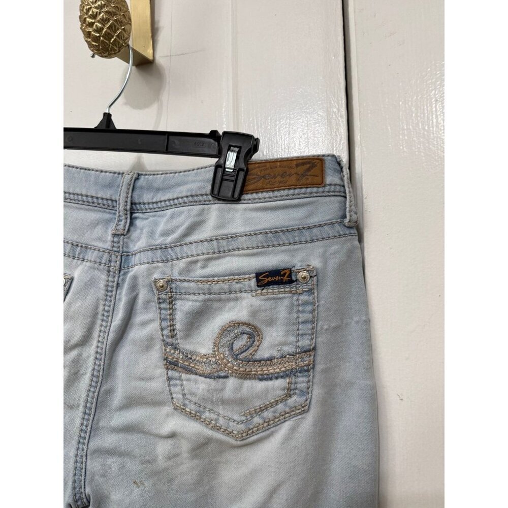 Seven7 women’s size 10 Jean Shorts - Picture 7 of 11